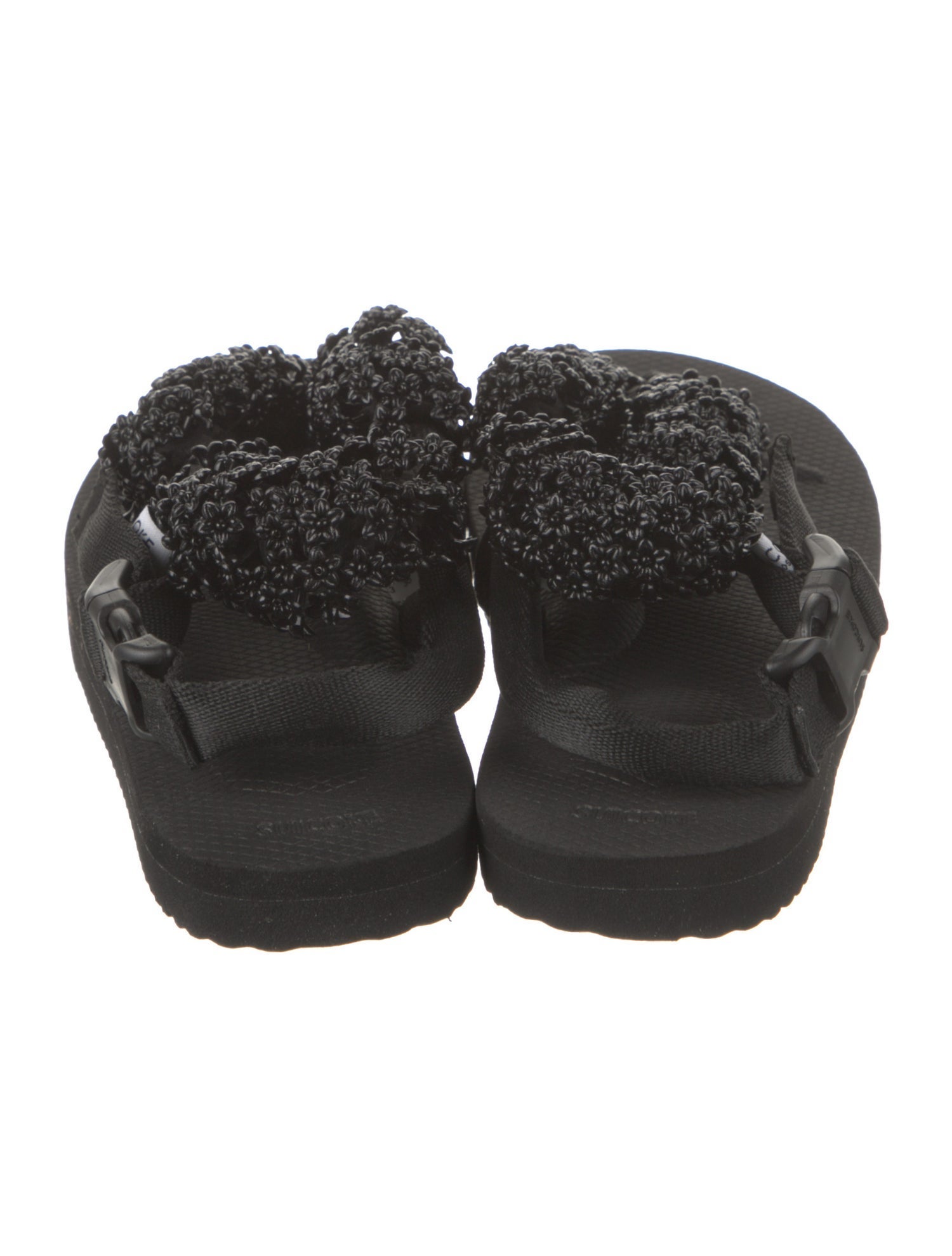 Cecilie Bahnsen x Suicoke Slingback Sandals w/ Tags - Black