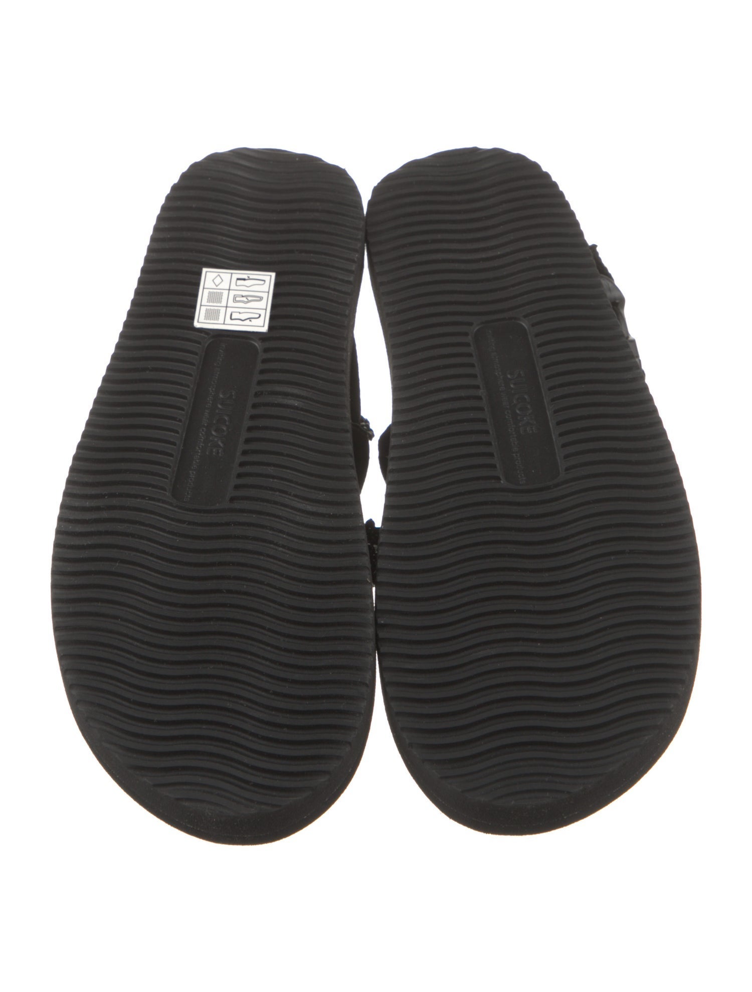 Cecilie Bahnsen x Suicoke Slingback Sandals w/ Tags - Black