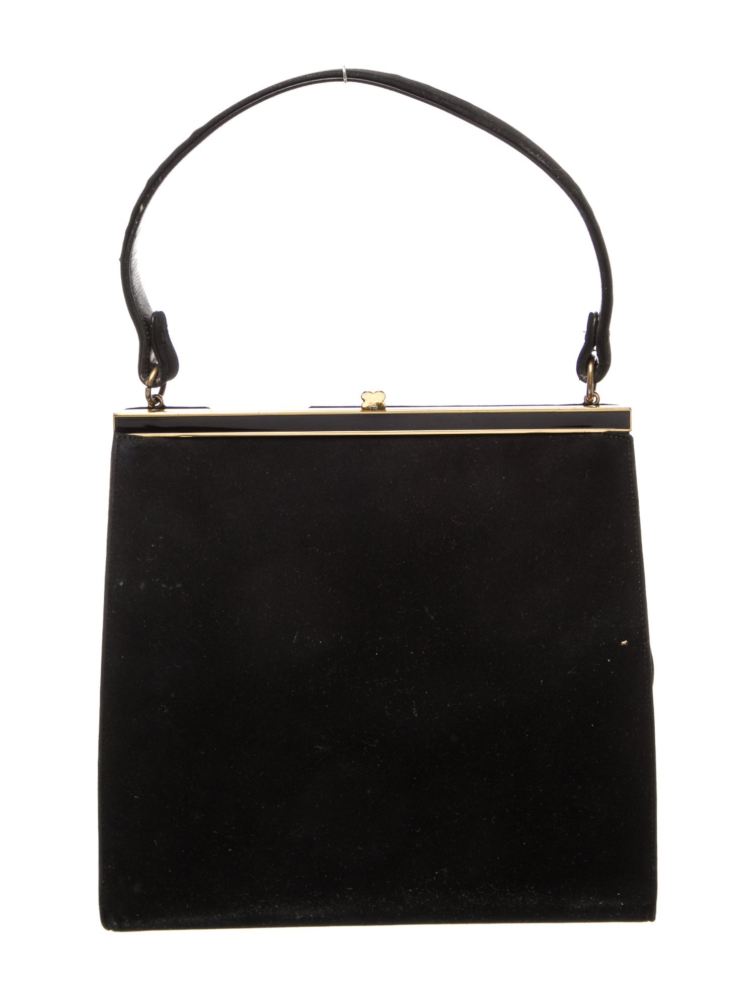 Coblentz Suede Top Handle Bag