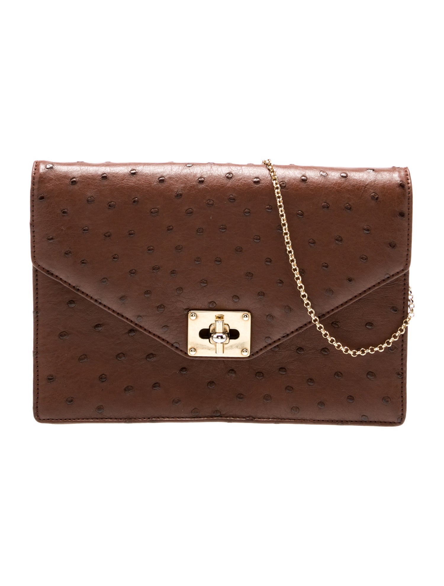 Cape Cobra Ostrich Shoulder Bag