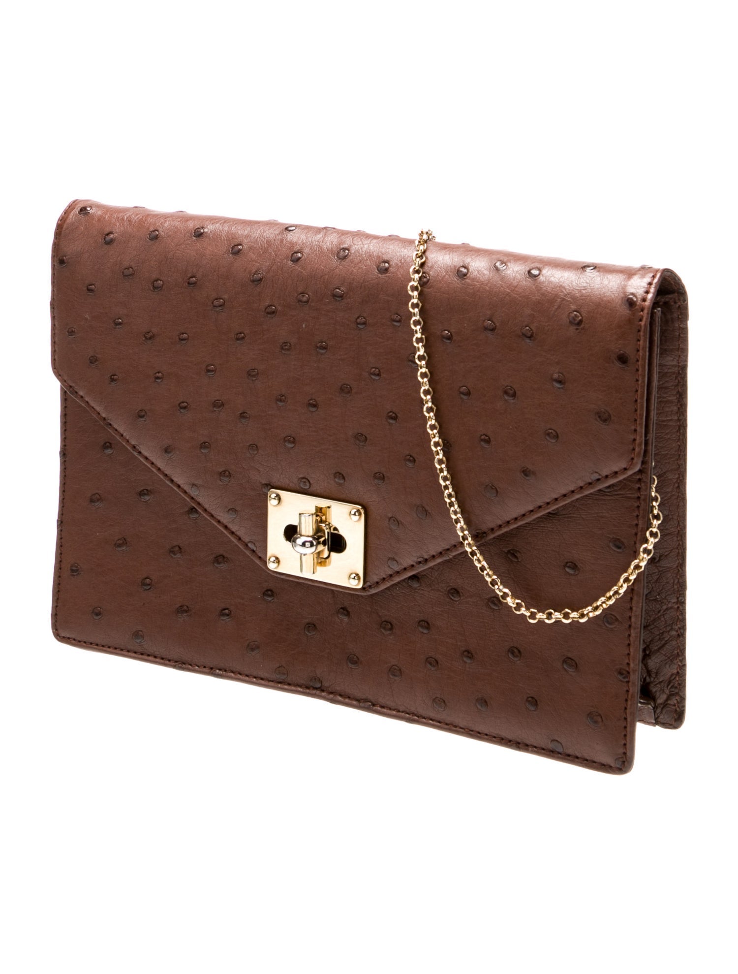 Cape Cobra Ostrich Shoulder Bag