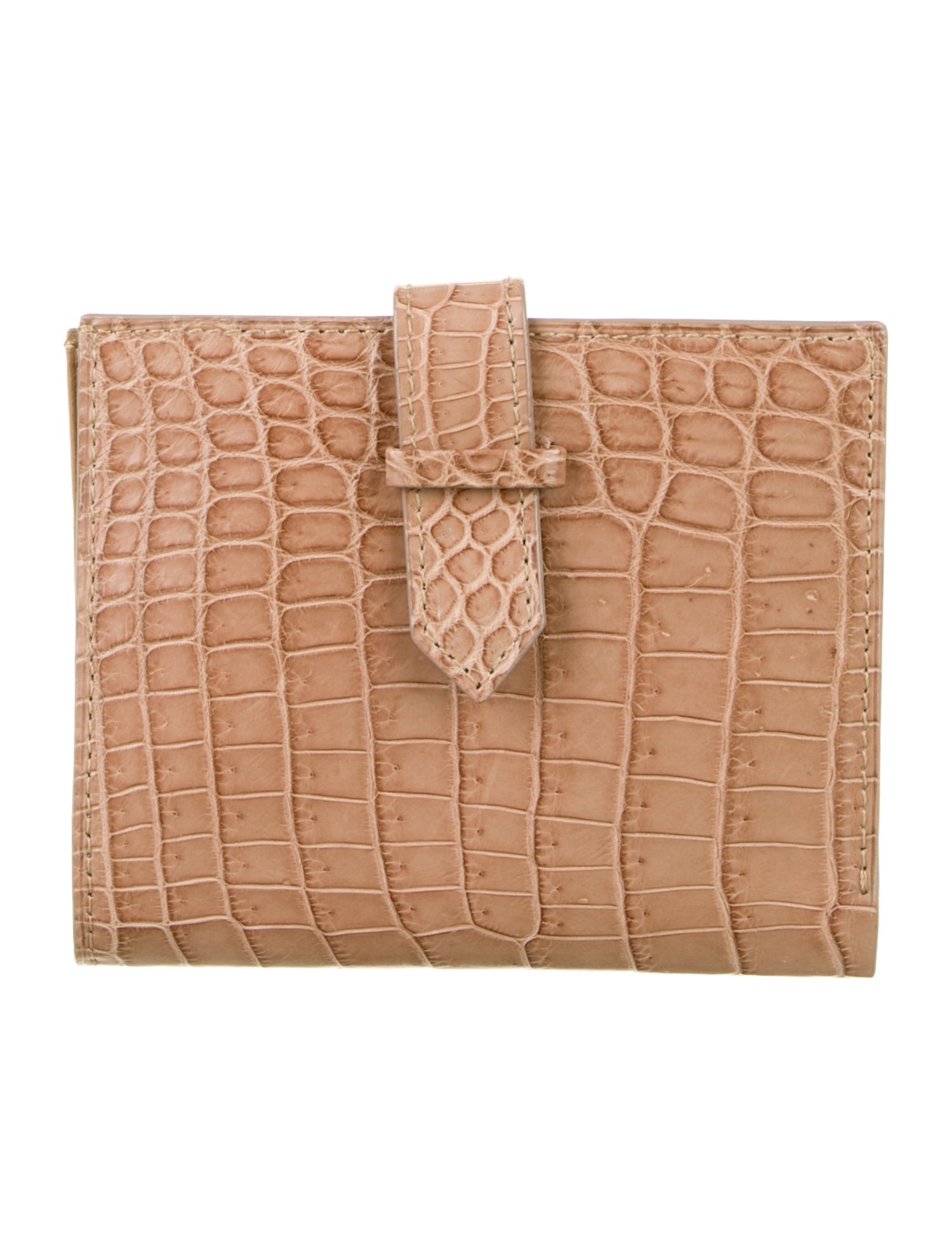 Cape Cobra Crocodile Compact Wallet