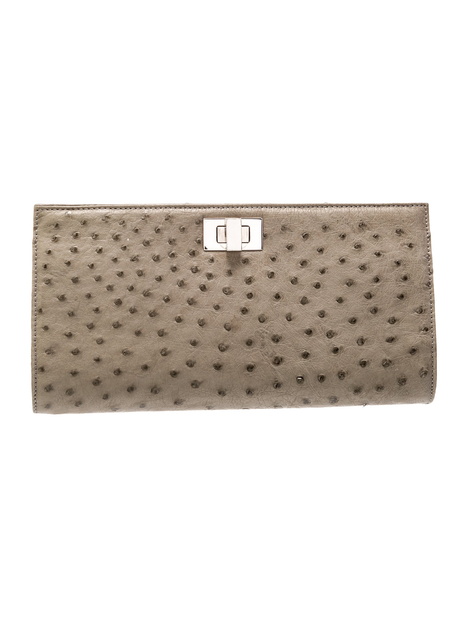 Cape Cobra Ostrich Clutch