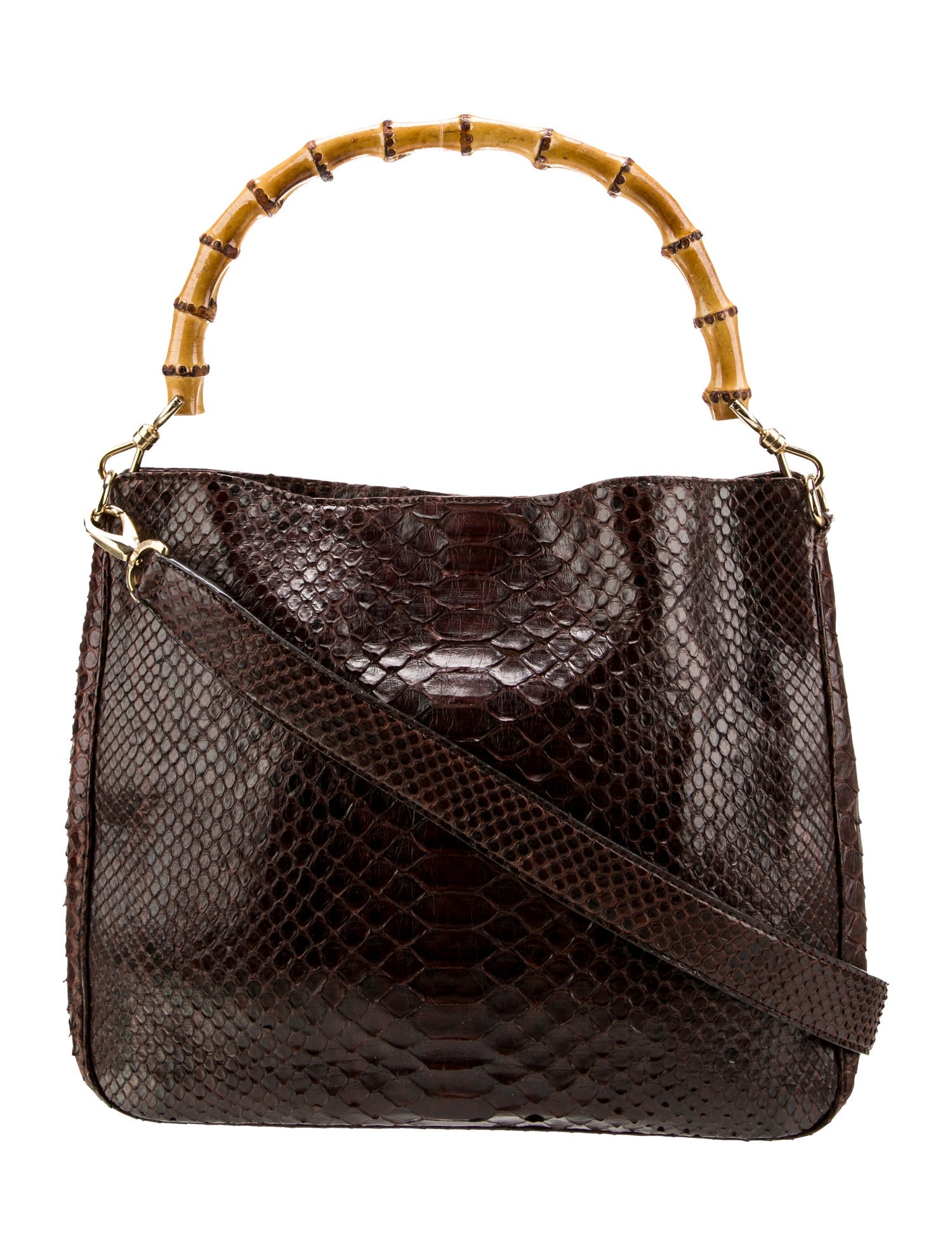 Cape Cobra Python Shoulder Bag