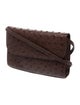 Cape Cobra Ostrich Crossbody Bag