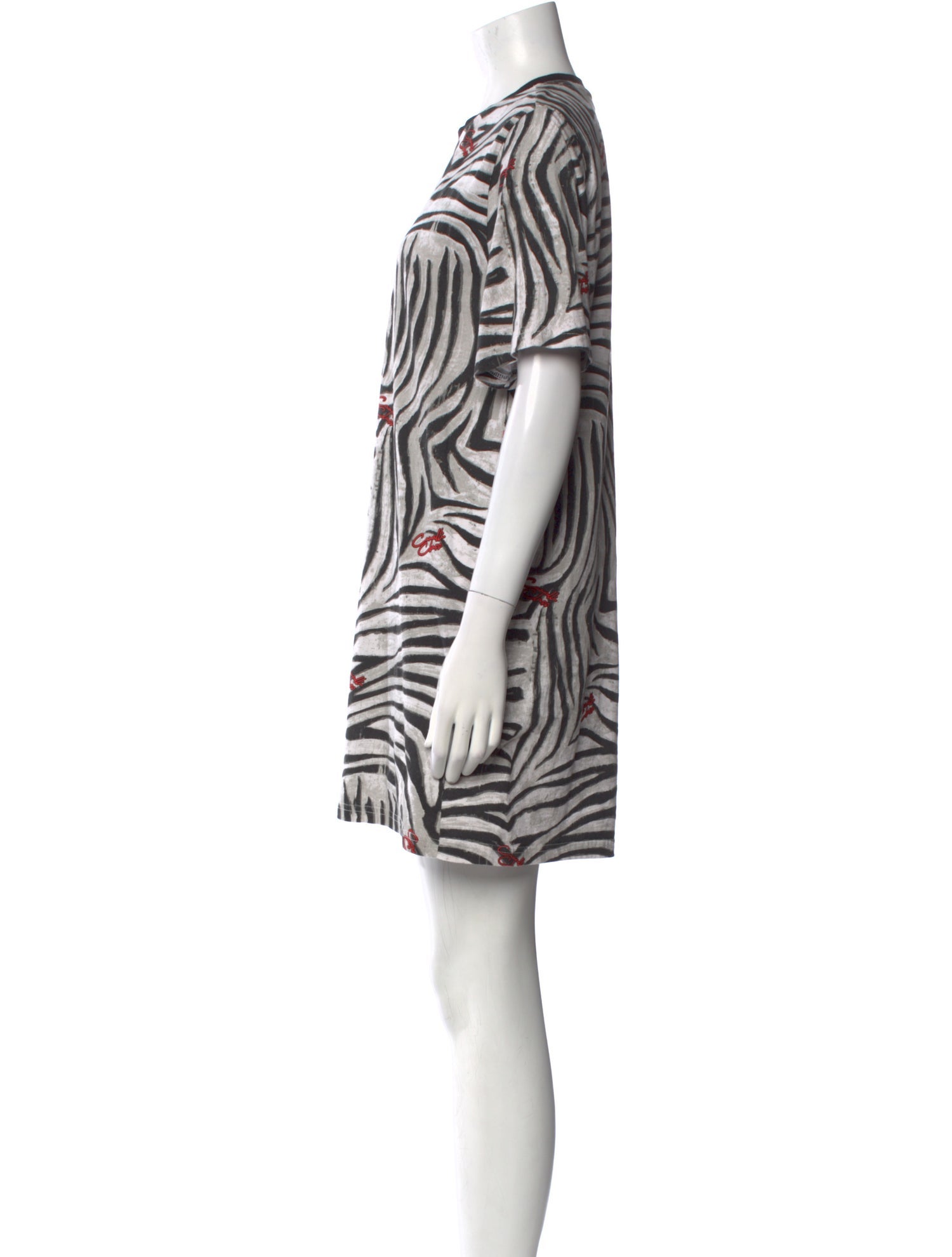 Cavalli Class Animal Print Mini Dress