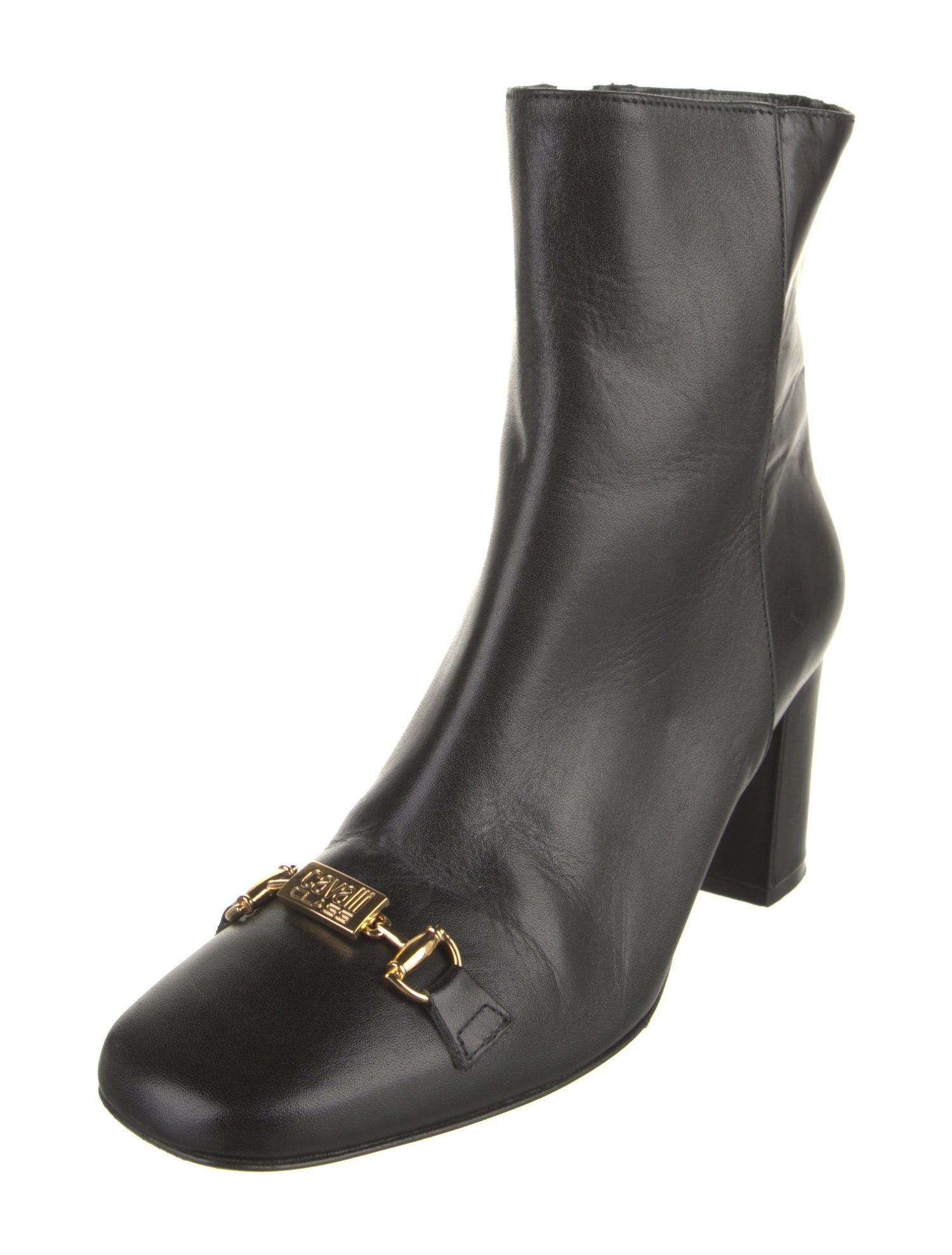Cavalli Class Leather Boots
