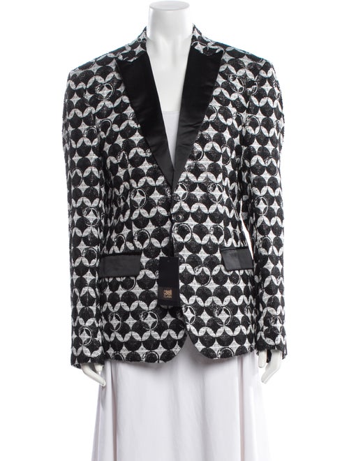 Cavalli Class Printed Blazer