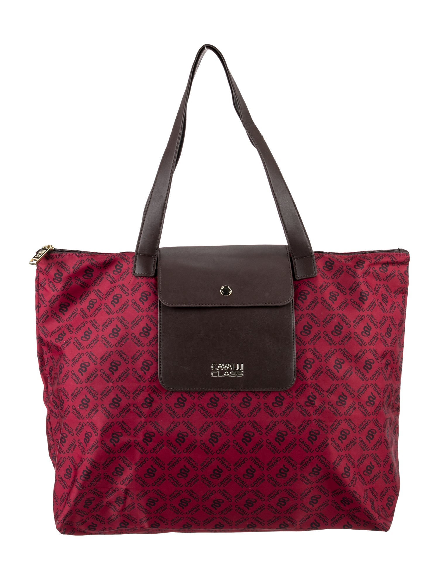 Cavalli Class Nylon Shoulder Bag