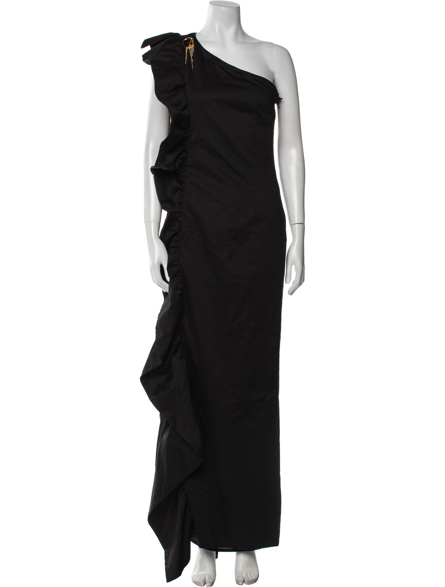 Cavalli Class One-Shoulder Long Dress