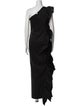 Cavalli Class One-Shoulder Long Dress