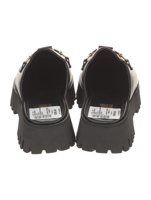 Cavalli Class Leather Mules