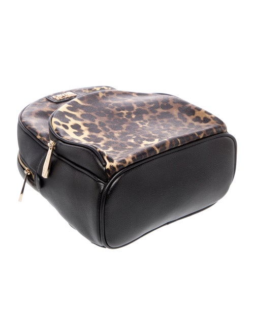 Cavalli Class Leather Backpack