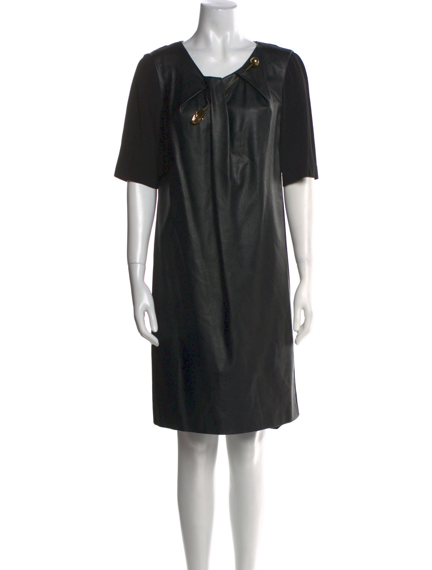 Cavalli Class Scoop Neck Knee-Length Dress