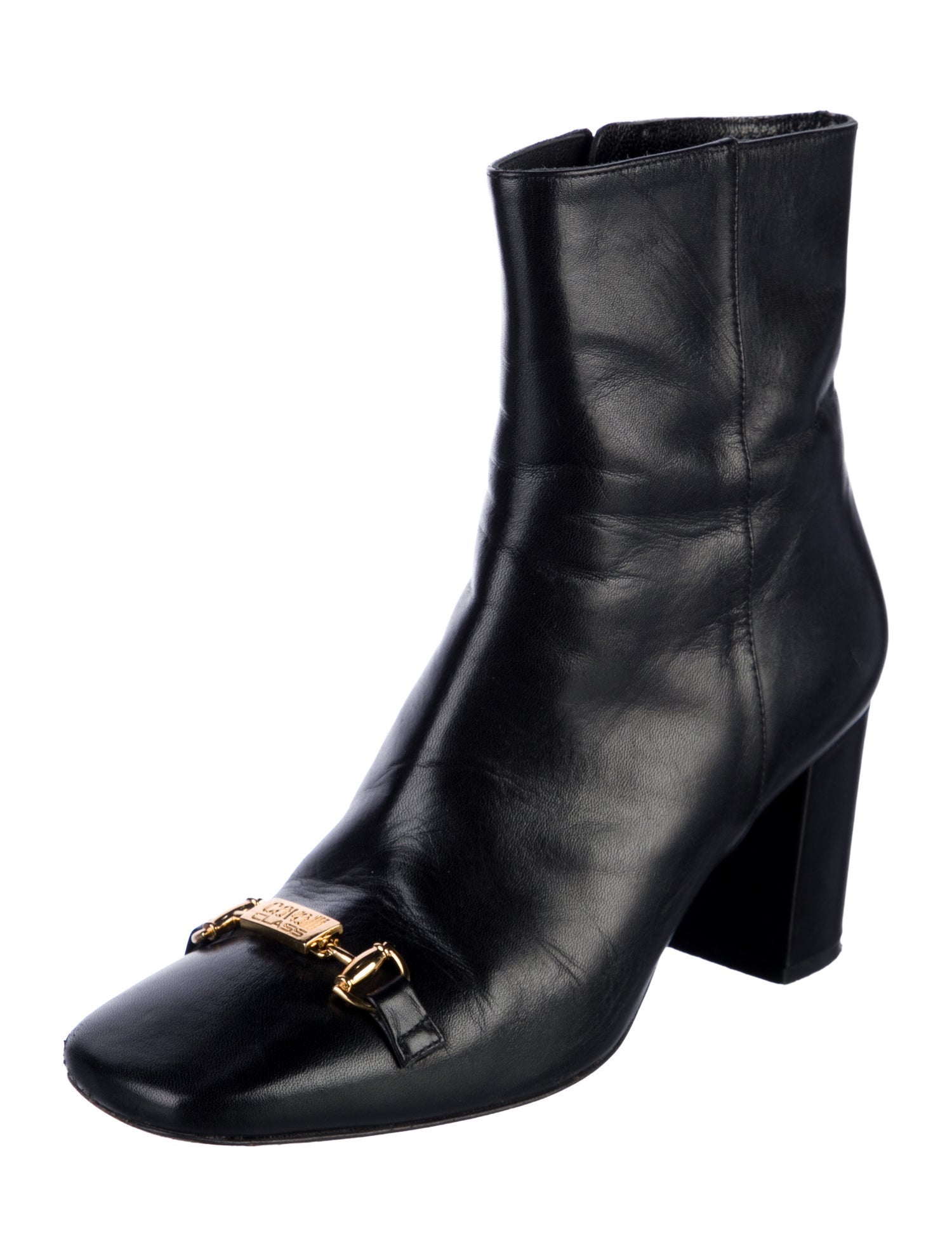 Cavalli Class Leather Boots