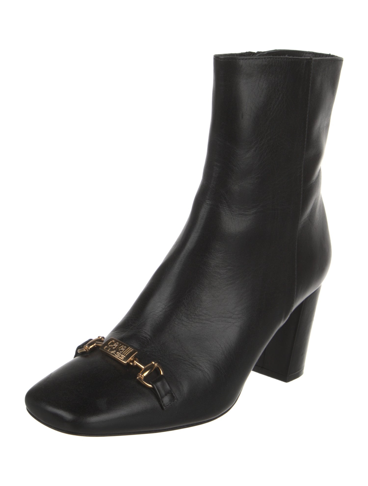Cavalli Class Leather Boots