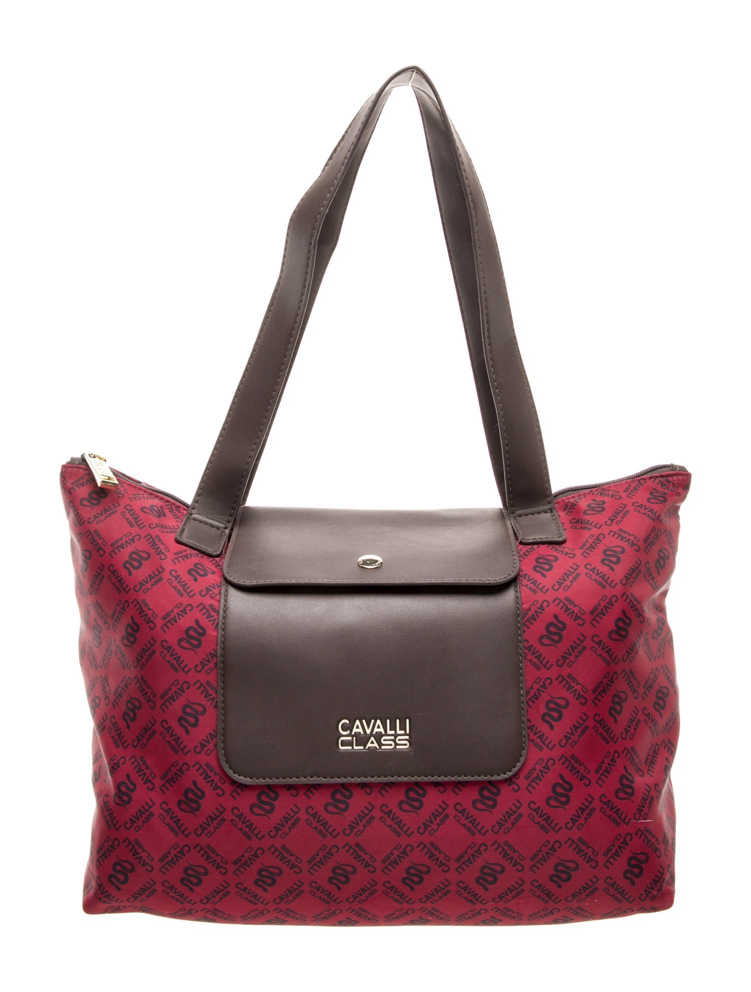 Cavalli Class Nylon Shoulder Bag