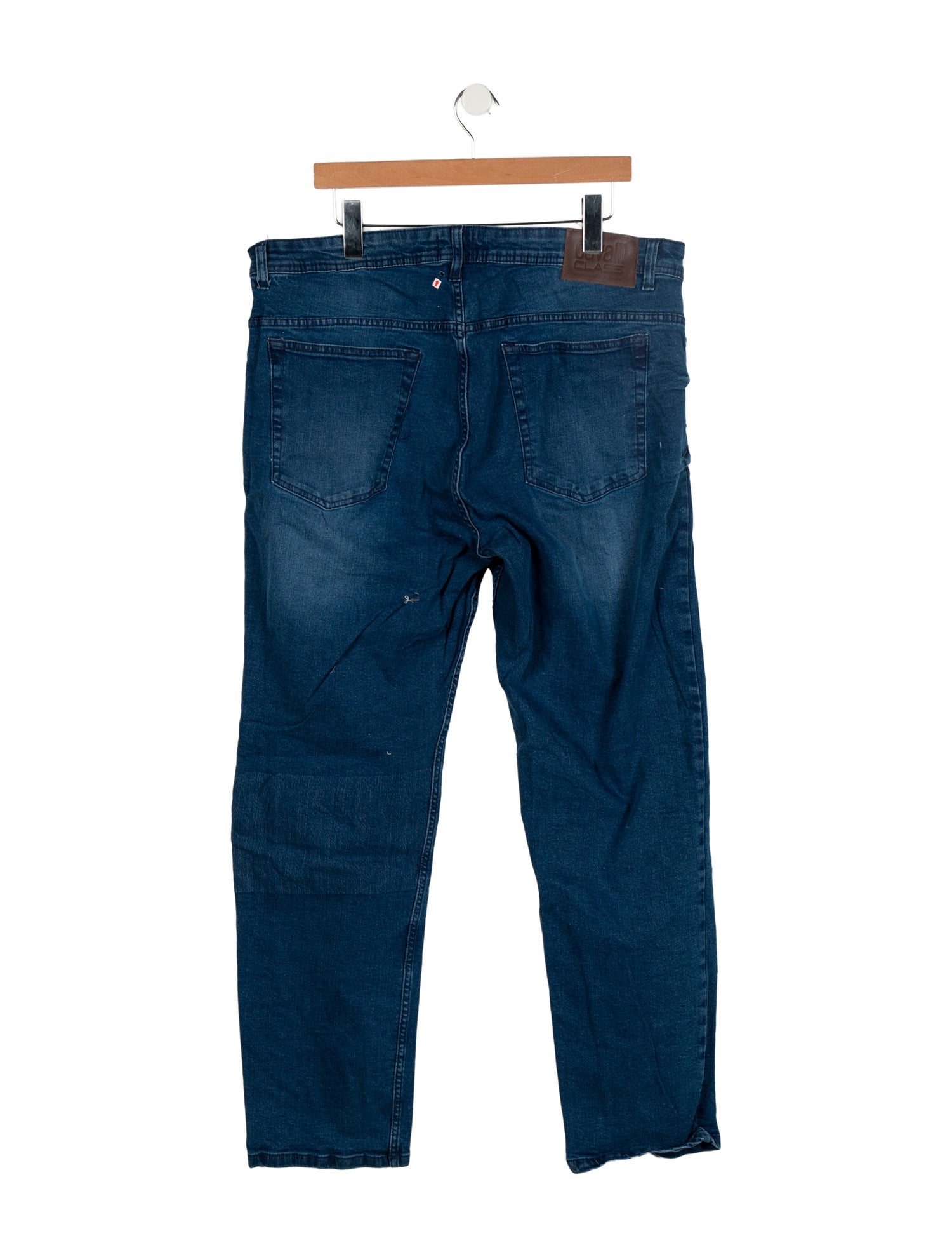 Cavalli Class Straight-Leg Jeans