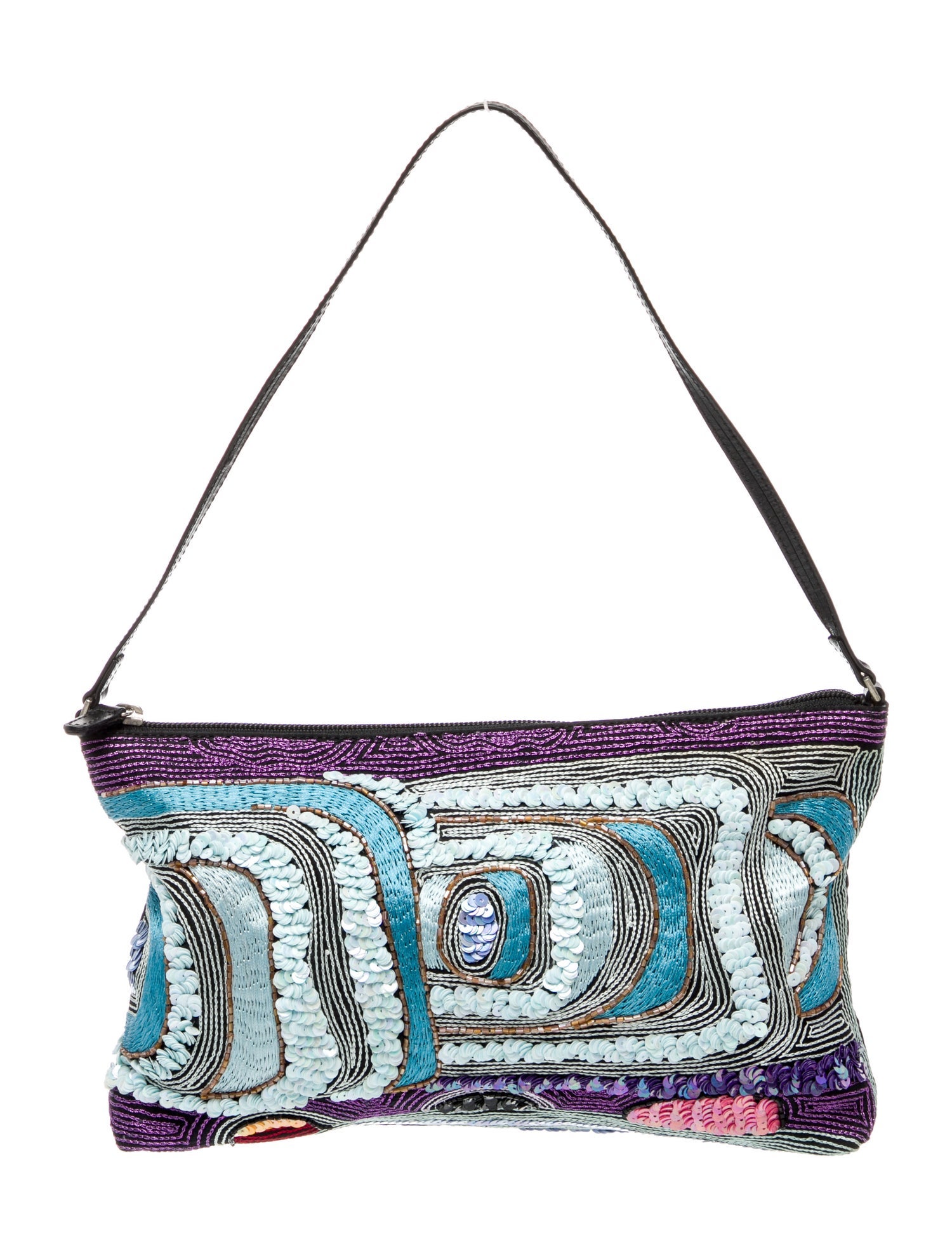 Coccinelle Satin Shoulder Bag