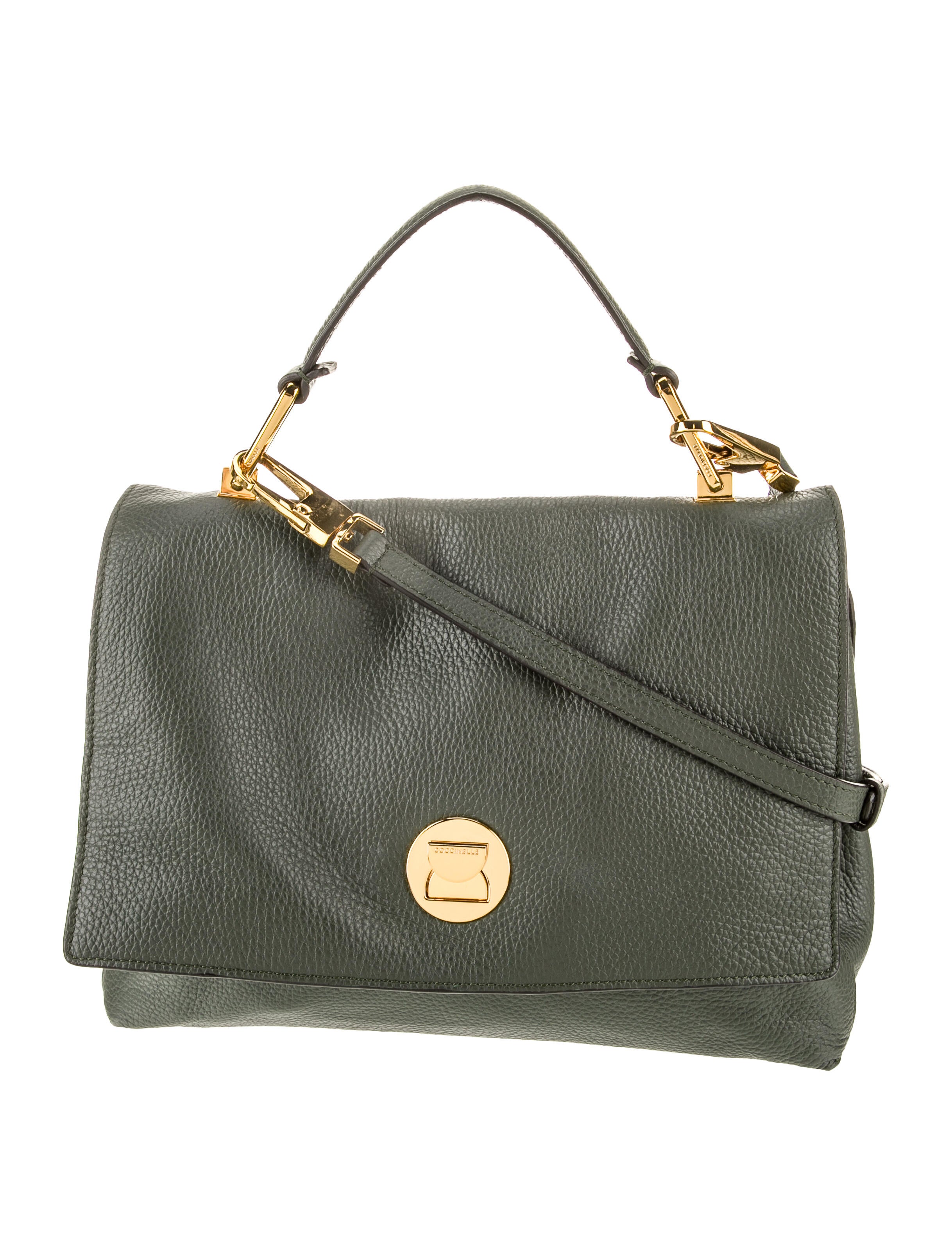 Coccinelle Leather Top Handle Bag