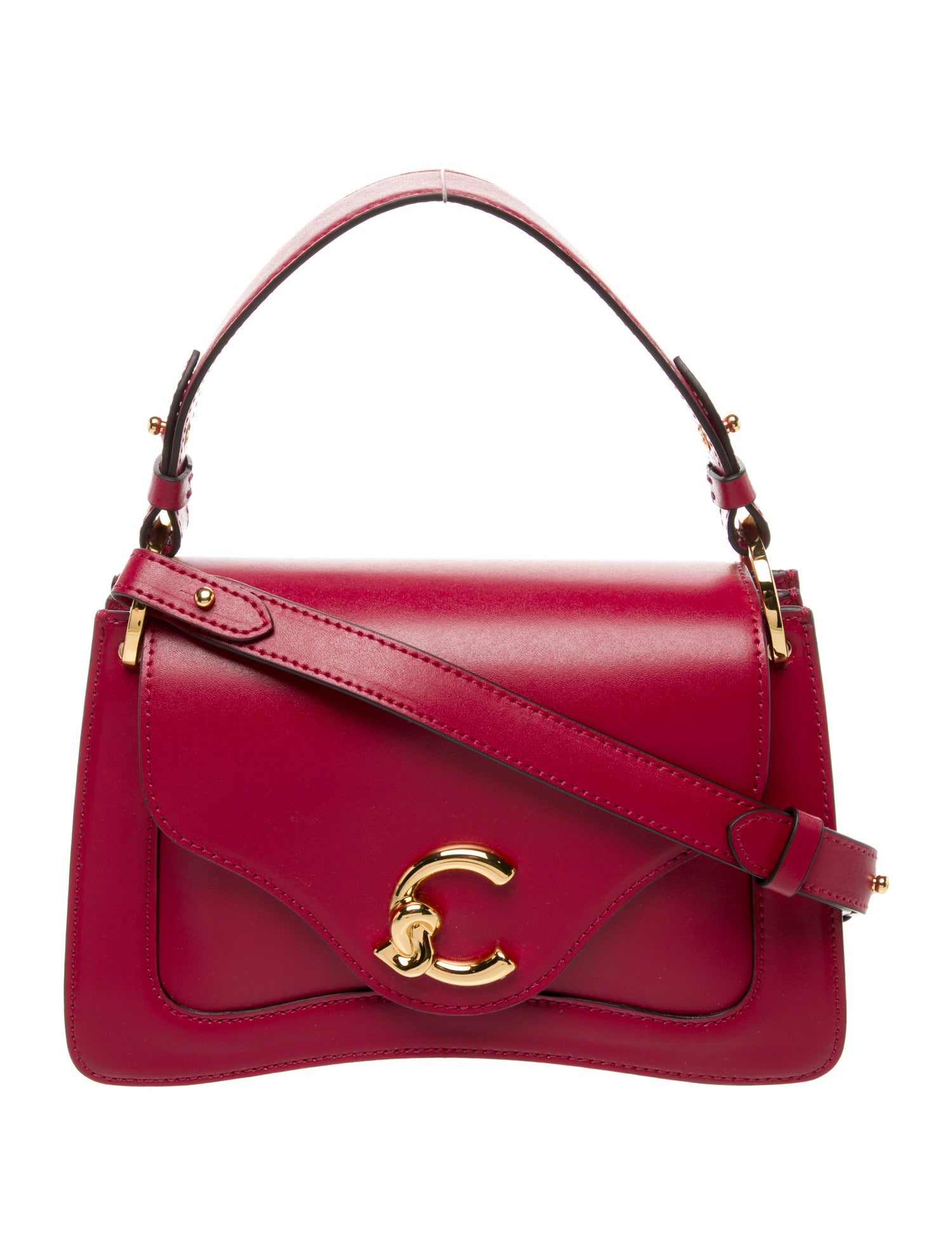 Coccinelle Leather Top Handle Bag