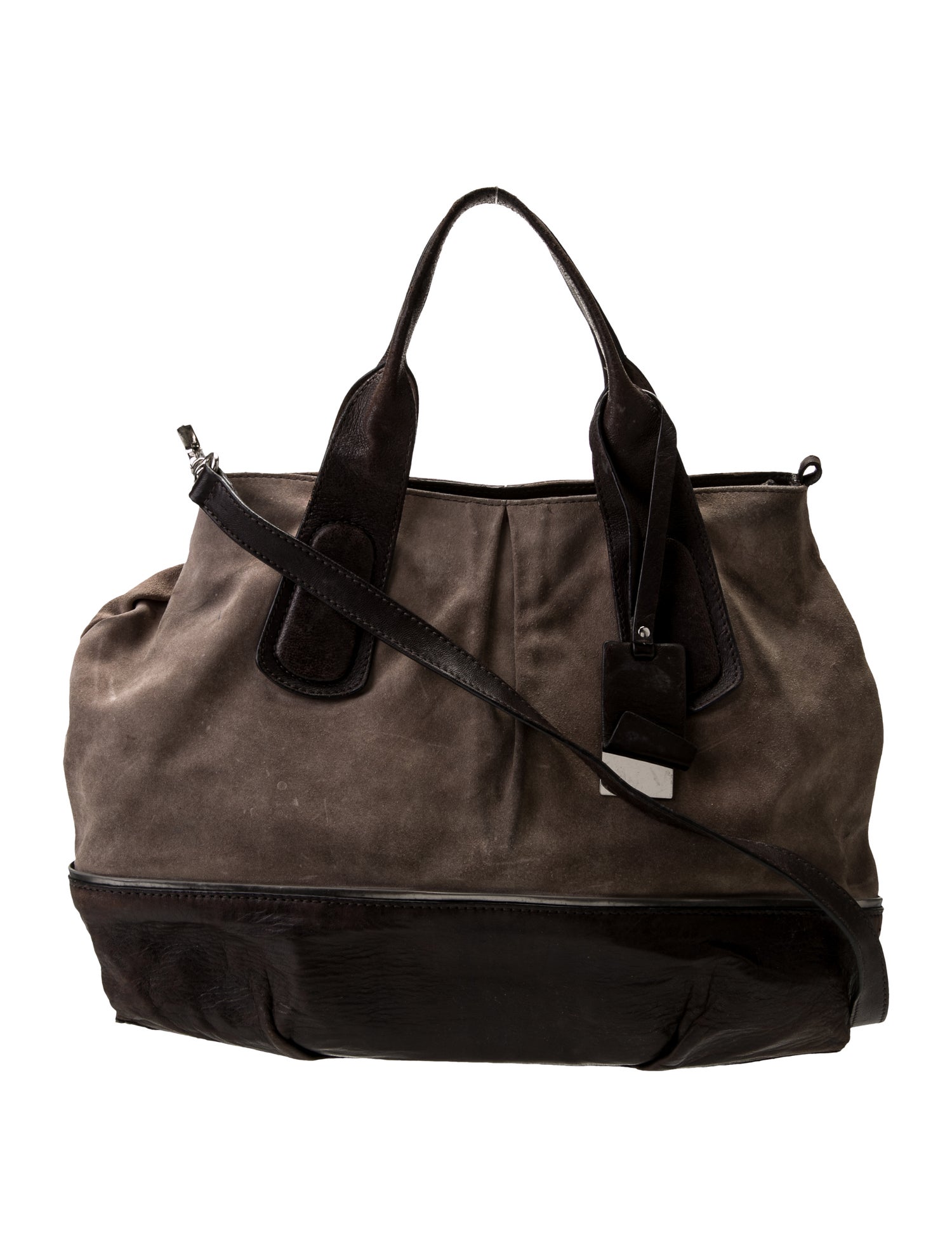 Coccinelle Suede Top Handle Bag