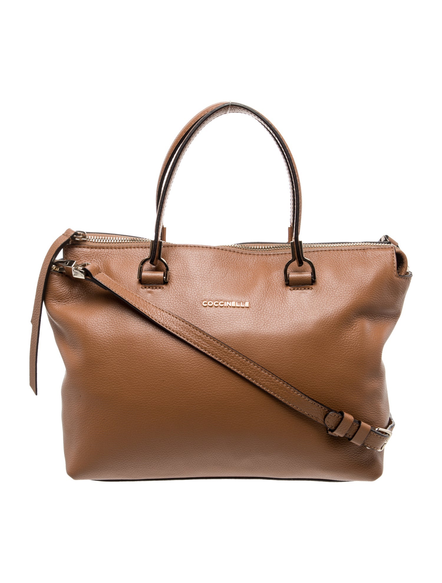 Coccinelle Leather Top Handle Bag