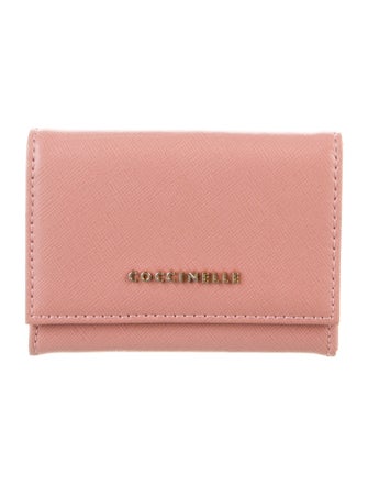 Coccinelle Saffiano Compact Wallet Leather Compact Wallet