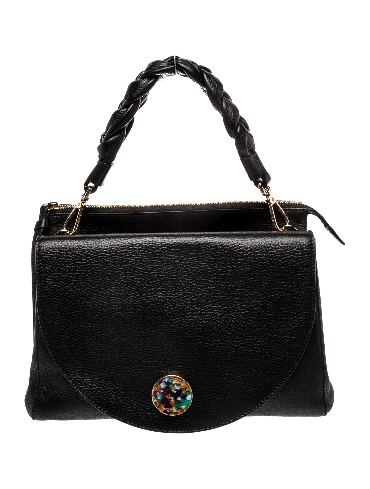 Coccinelle Leather Top Handle Bag