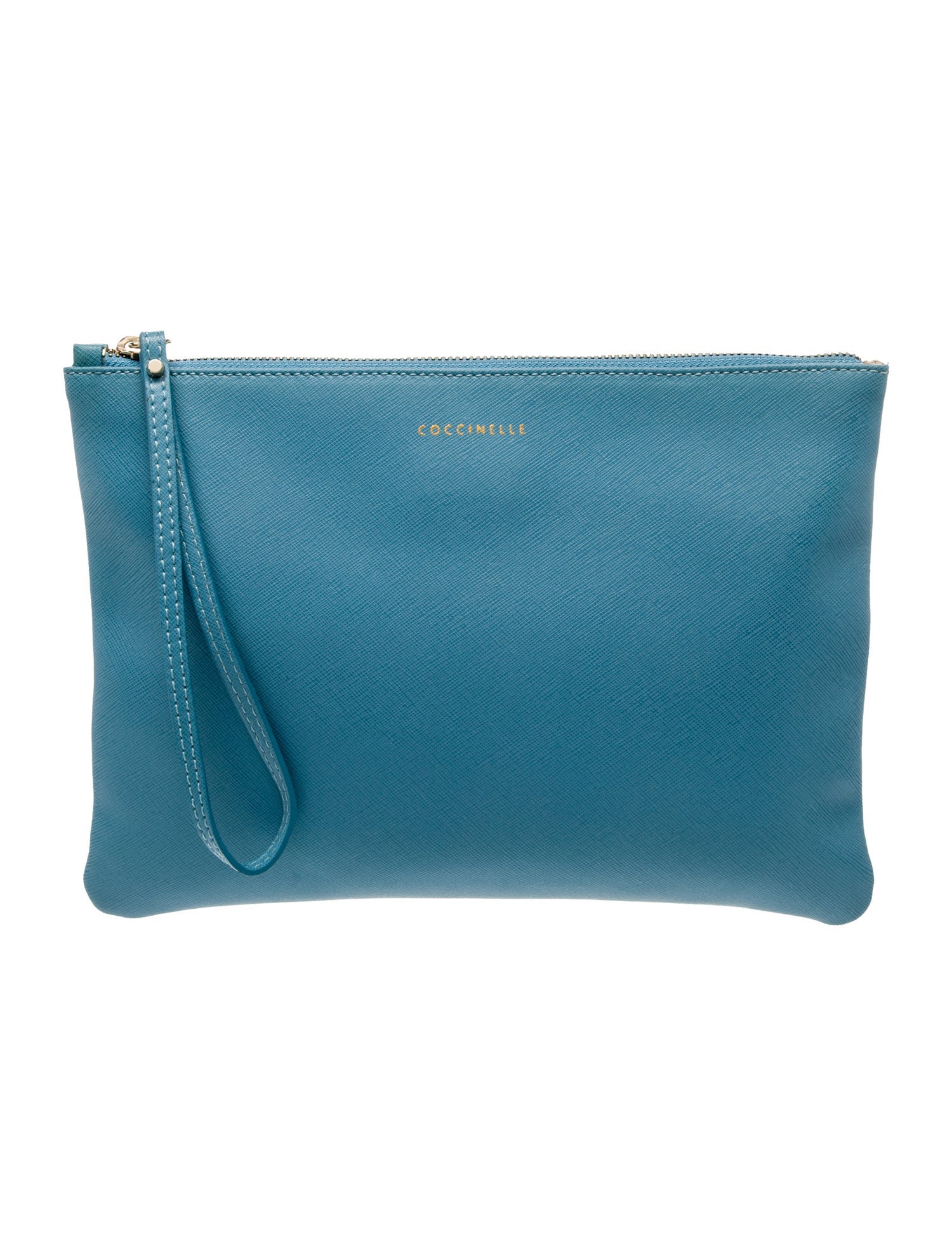 Coccinelle Saffiano Leather Clutch