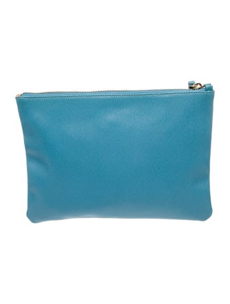 Coccinelle Saffiano Leather Clutch