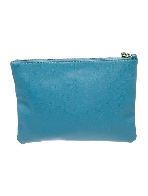 Coccinelle Saffiano Leather Clutch