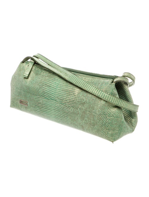 Coccinelle Embossed Leather Shoulder Bag