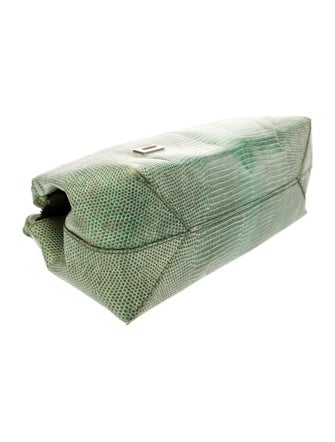 Coccinelle Embossed Leather Shoulder Bag