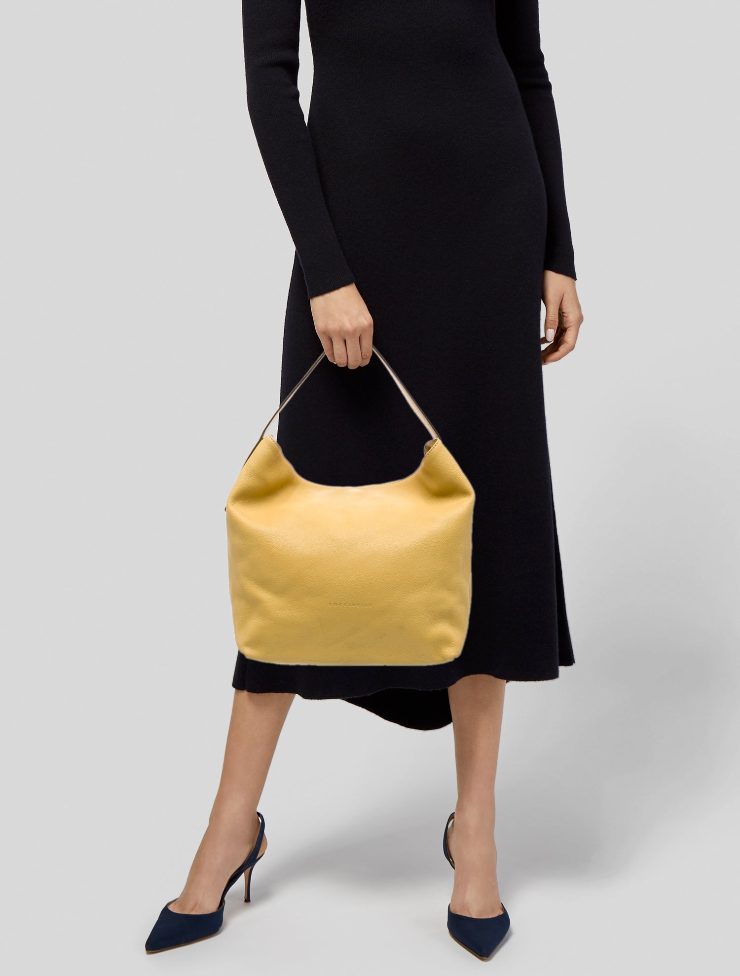 Coccinelle Leather Top Handle Bag