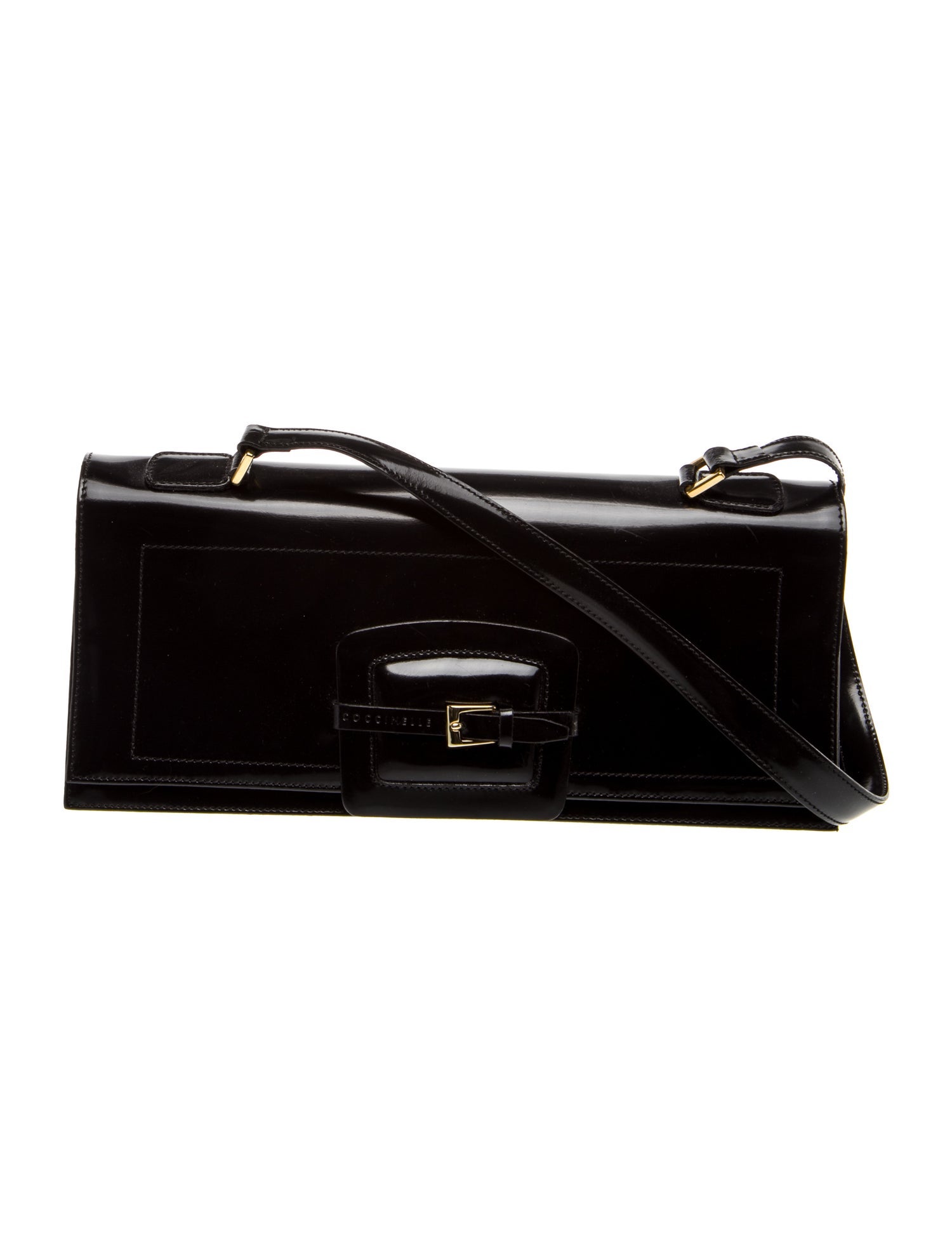 Coccinelle Patent Leather Shoulder Bag
