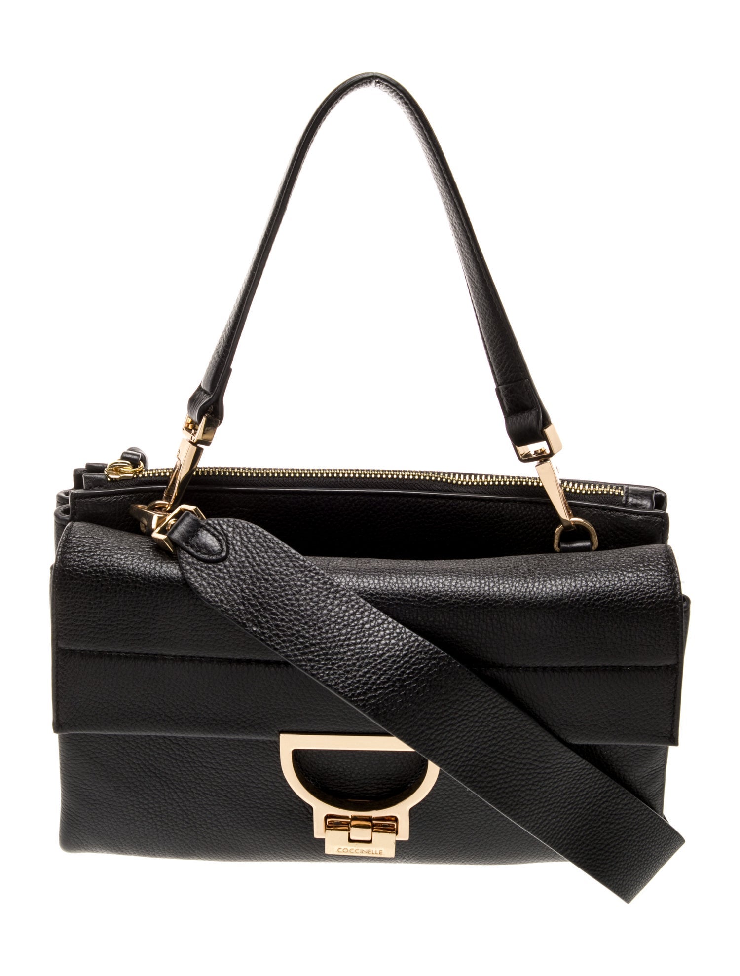 Coccinelle Leather Top Handle Bag