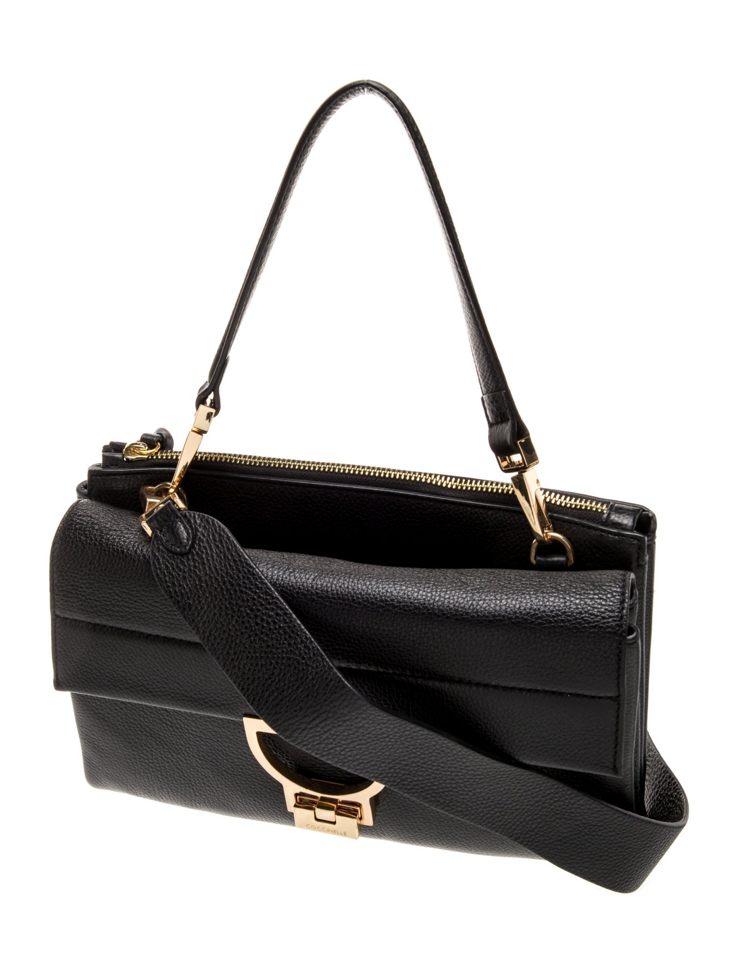 Coccinelle Leather Top Handle Bag