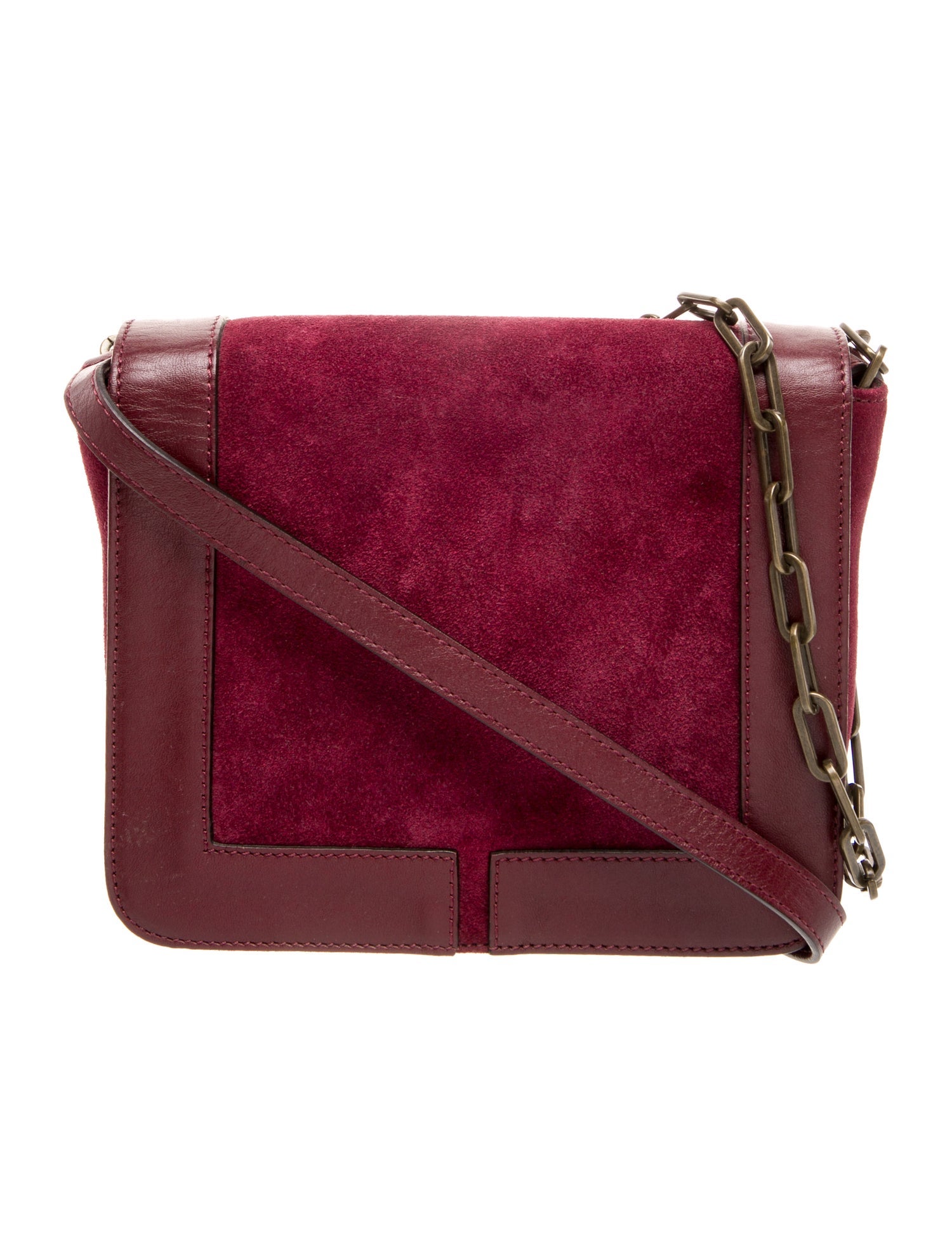 Coccinelle Suede Top Handle Bag Vintage