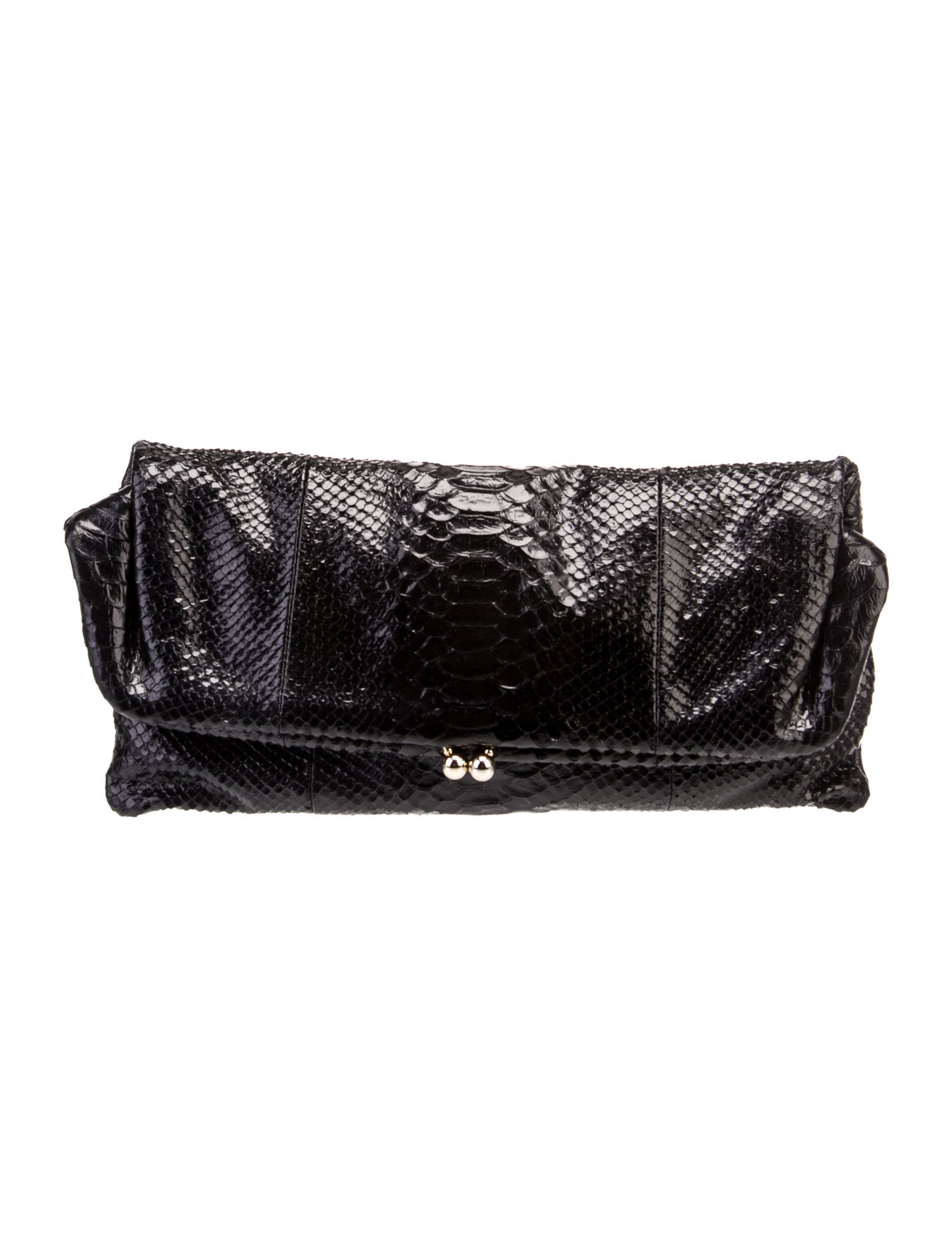 Coccinelle Snakeskin Clutch