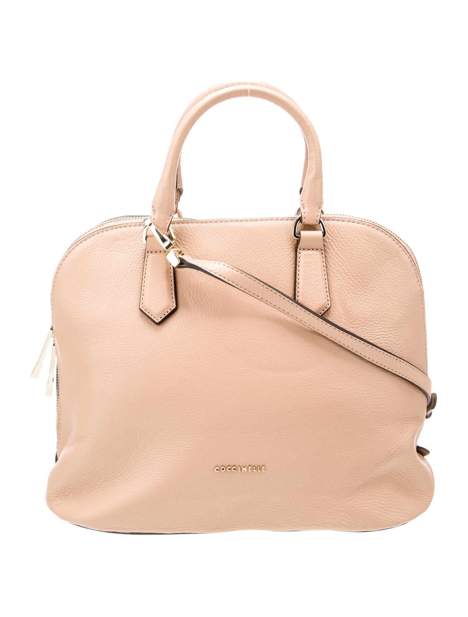 Coccinelle Leather Top Handle Bag