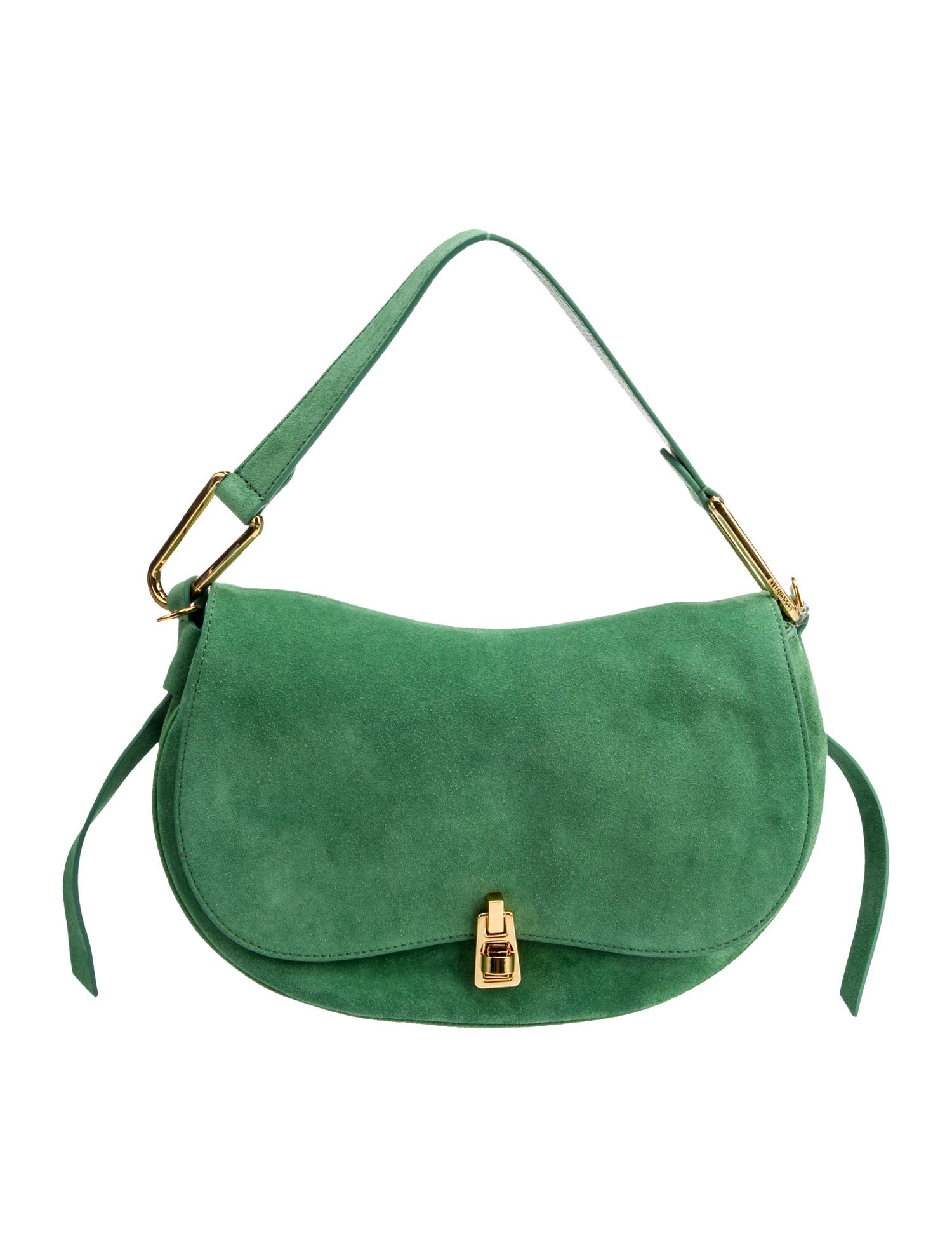 Coccinelle Suede Top Handle Bag