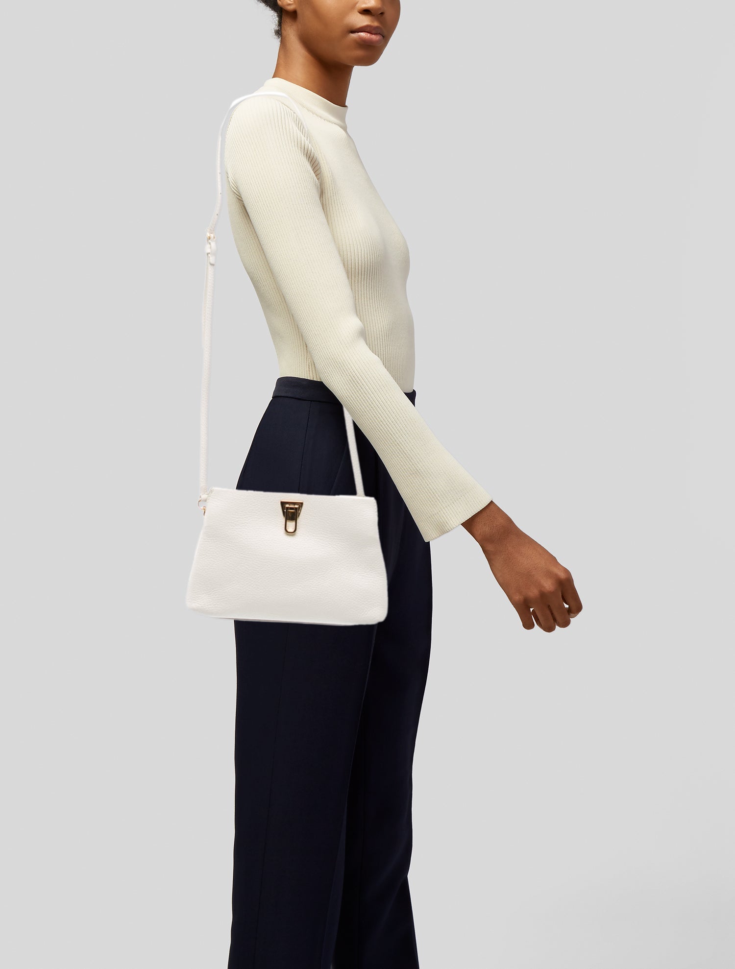 Coccinelle Calf Leather Shoulder Bag