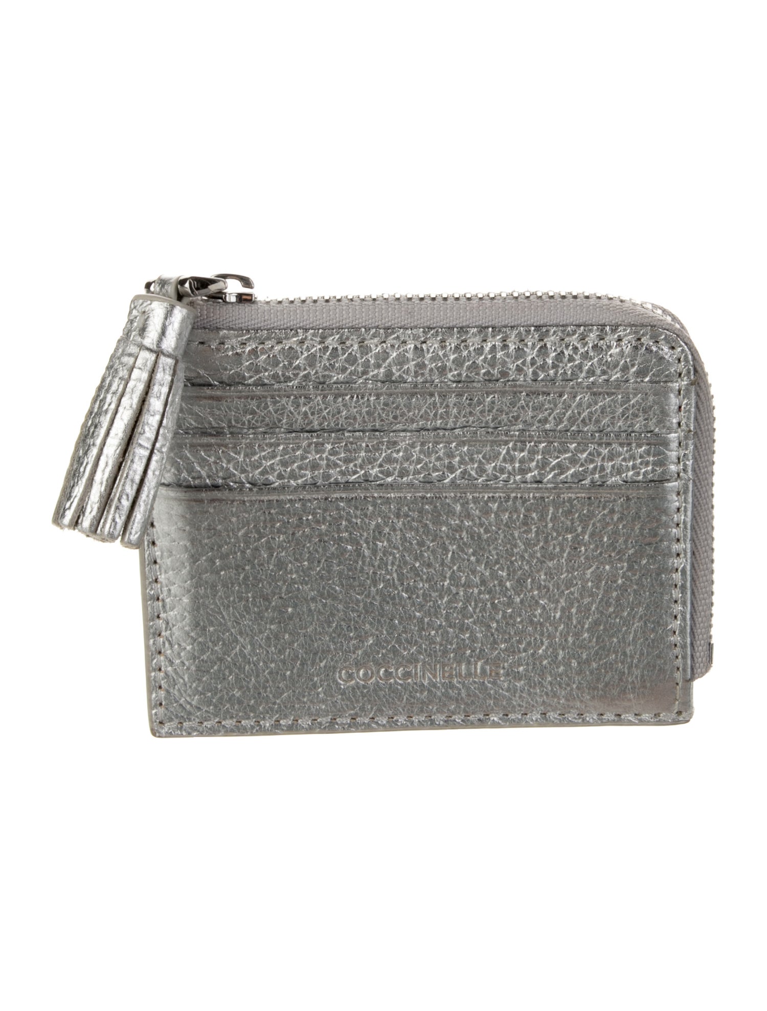 Coccinelle Embossed Leather Pouch