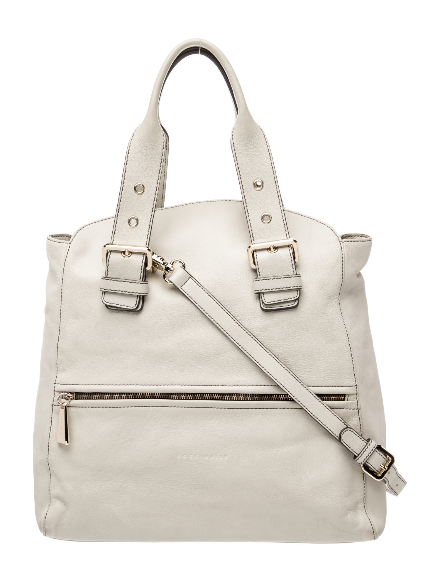 Coccinelle Leather Top Handle Bag