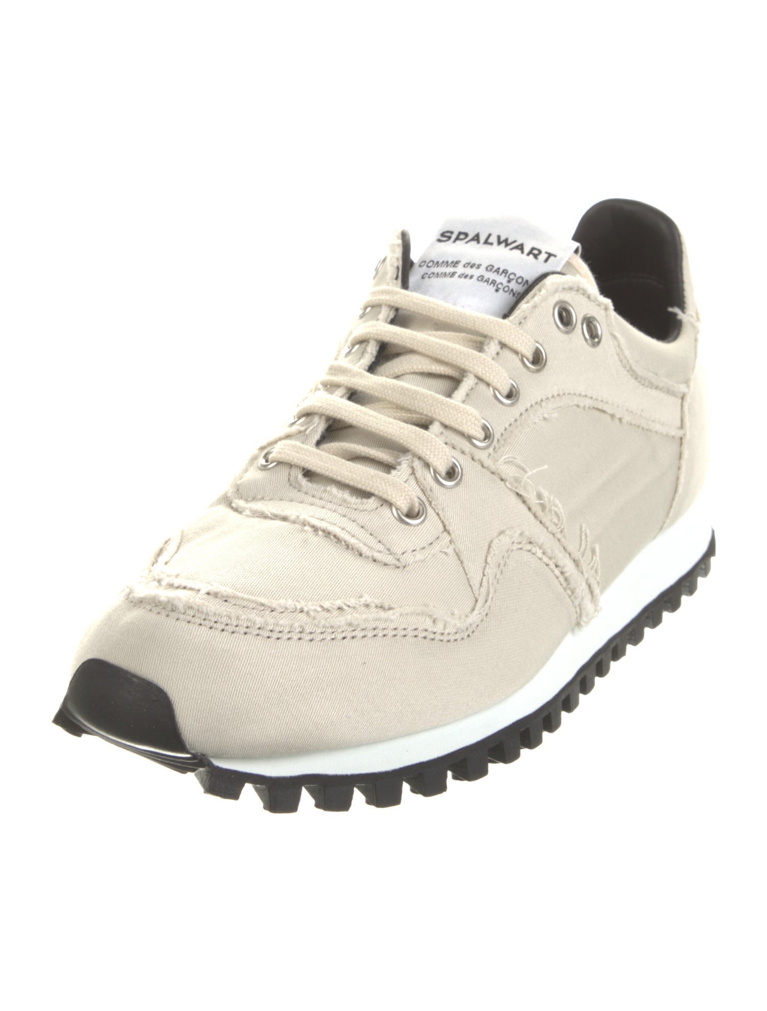 CDG by Comme des Garçons Canvas Raw-Edge Trim Sneakers