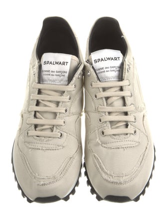 CDG by Comme des Garçons Canvas Raw-Edge Trim Sneakers