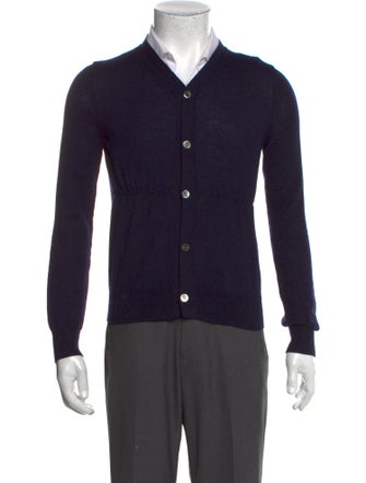 CDG by Comme des Garçons Wool V-Neck Cardigan