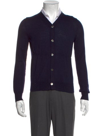 CDG by Comme des Garçons Sweaters Wool V-Neck Cardigan S