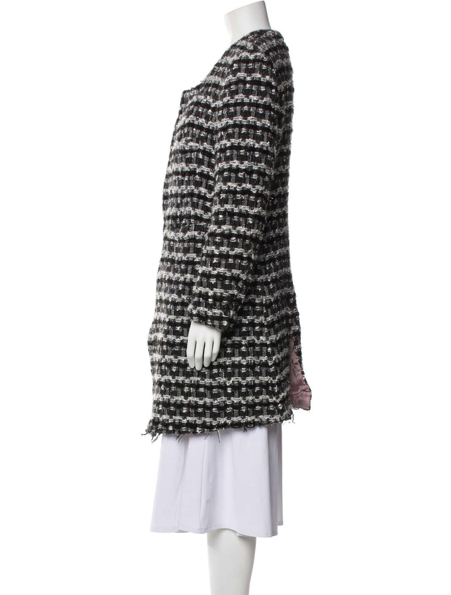 CDG by Comme des Garçons Tweed Pattern Coat